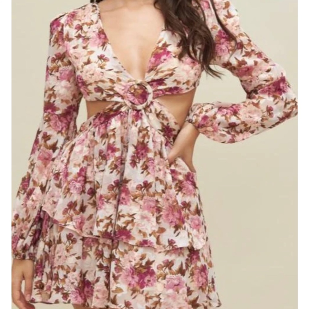Cut Out Mini Dress